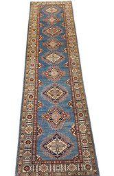 117x31in Runner Kazak Rug