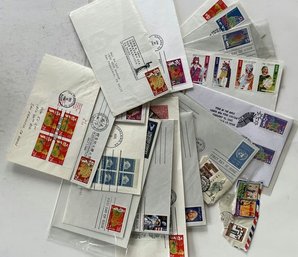 Collection Of Stamp, Modern First Day Covers And Postmarked Envelopes