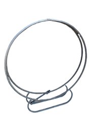 Circular Metal Rack For Firewood Storage