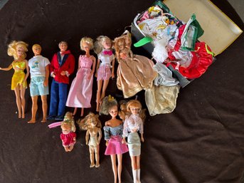 Barbie And Ken Dolls With Accessories