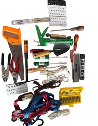Tools And Accessories Including Hand Tools, Fastening Supplies, And Measuring Tools