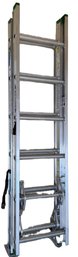 Werner D1216-3 Extension Ladder, 16 Ft, Aluminum, 225 Lbs Load Capacity