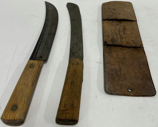 (Two) Robert Turner Sheffield England Knives