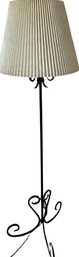 Tall Iron Legged Floor Lamp 59' Tall
