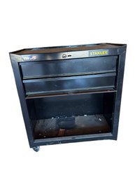 Stanley 2-Drawer Tool Cart With Lower Storage On Casters