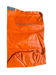 Heavy-Duty Wet Dry Bag With Orange Finish