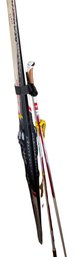 Rossignol Cross Country Ski Poles And Boots Size EU 40