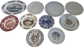 (10) Various Plates Lot