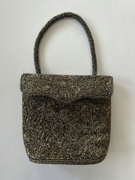 Gorgeous Beaded Evening Bag Crossbody Or Handle - 6' Length X 6.5'Height