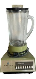 Vintage Waring Avocado Blender - Tested And Working! 15' Tall