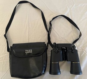 Bausch & Lomb Binoculars With Strap And Case