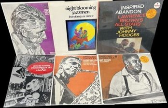 (6) Unopened Vinyl Record Collection, Inspired Abandon, Night Blooming Jazzmen, Capitol Jazz, And Many More