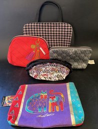 (5) Bags And Pouches Comes In Various Sizes, Shapes, And Patterns, And Lancome Brand