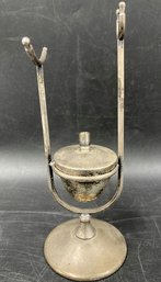 Silver Plated Italian PM Brandy/Cognac Warmer