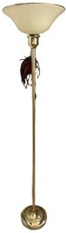 Floor Lamp, 68in Tall, Tested And Working