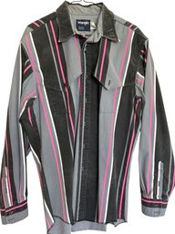 Vintage Wrangler Men's Shirt - L & X Long