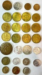 Collection Lot Of Foreign Coins