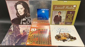 (6) Vinyl Records, Including, Jamall Badry, Anna Moffo, Rebels And Redcoats, Willie Morganfield And More