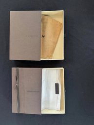 (2) Louis Vuitton Hard Storage Boxes And Dust Covers