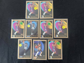 Magic Johnson Basketball Card Lot: 10-Pieces