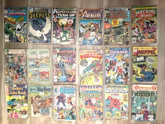 Collection Of Comic Books