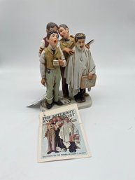 Norman Rockwell Saturday Evening Post Figurine By Dave Grossman Designs, Ltd