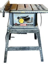 RYOBI 10' Table Saw 36 Tall X 26w X 22 Deep