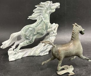 Pair Of Horse Figurines