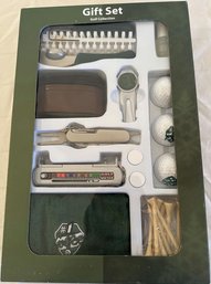 Gift Set Golf Collection, 3 Golf Balls, 12 Tees, 2 Ball Markers And Divot Fixer