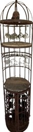 Wine Rack / Bar Cabinet 81 Tall X 18 Diameter