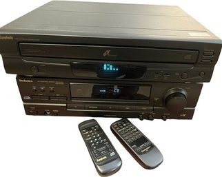 Symphonic 5 Disc Changer & Technics AV Control Stereo Receiver.
