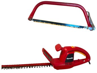 Homelite Electric Hedge Trimmer & Bow Saw