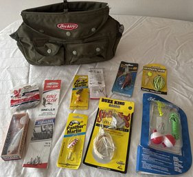 Fishing Lot Panfish Lures Bait Comes With Berkley Fishing Bag