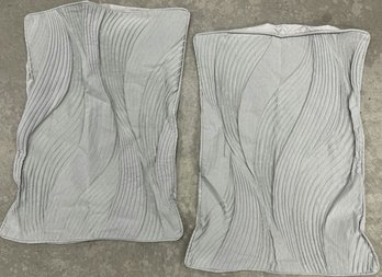 Silver Vera Queen Comforter, Vera Wang  (2) Pillow Cases