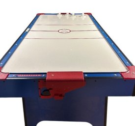 Full Size Table Hockey Game, Battery-Powered With Air