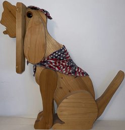 'I'm A Street Radder Too' Wooden Dog Wood Sculpture - 24H