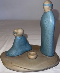 Jack Black Pottery Man And Woman On Mesa