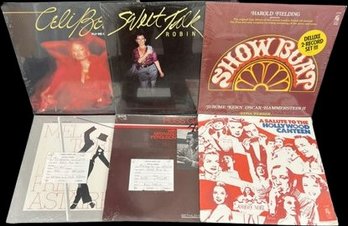 (6) Unopened Vinyl Record Collection, Including, Celi Bee, Harold Fielding, Robin Beck And Many More