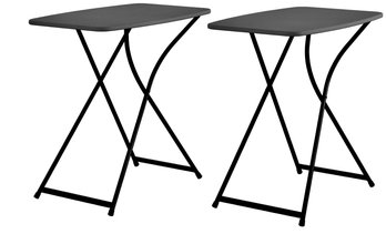 COSCO Folding Activity Tables, 2-Pack - Versatile Indoor/Outdoor Furniture Set With Adjustable Height, Easy-to
