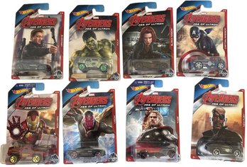 Hot Wheels Marvel Avengers, Age Of Ultron Character Car Collection