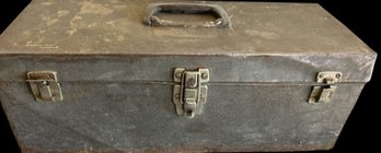 Tool Box With Socket Wrenches, And Other Various And Tools - See Photos! 7 X 19 X 7
