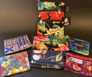 (8) Hawaii Colorful Pouches