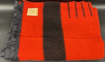 Vintage Hudson's Bay Point Blanket (7.5ft X 5.75ft)