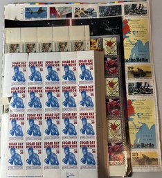 Collection Of Vintage Stamps And Postal Cards Lot