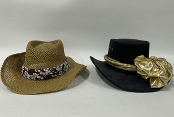 6 1/2' Women's Western Theme Hat