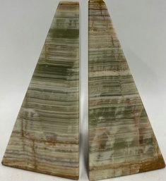 Pair Of Onyx Bookends