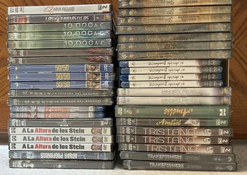 Lot DVD Spanish Collection: Los 4 Fantasticos, 12 Desafios, Tristana, Amelie And Many More