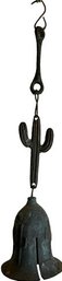 Vintage Cast Iron Arizona Saguaro Cactus Bell With Patina