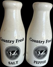 Country Fresh Salt & Pepper Shakers 5.5' Tall