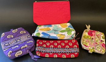 (5) Vera Bradley Lot Wallet Coin Purses